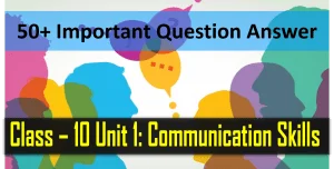 Class 10 Info Tech Communication Skills