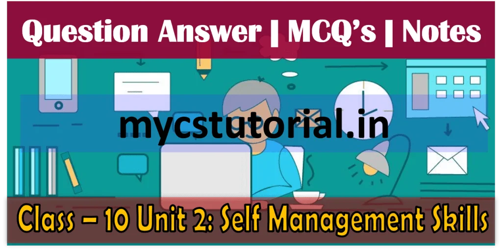 Self Management Skills