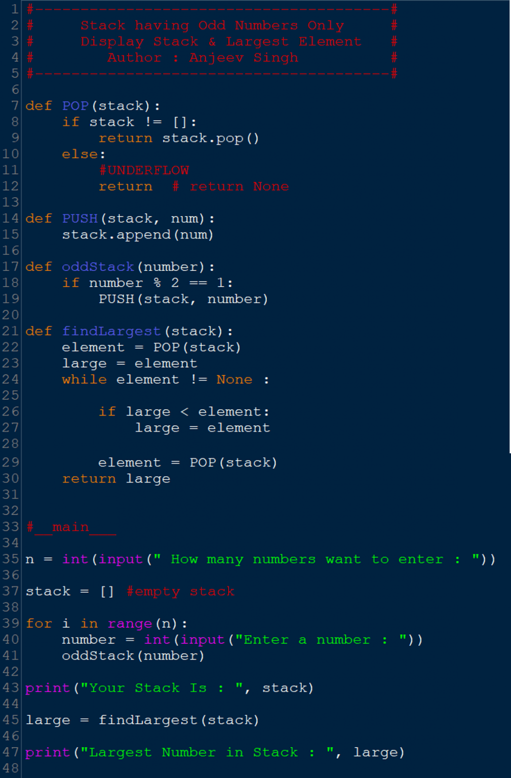 Class 12 Computer Science Stacks NCERT Exercise Solution - MyCSTutorial ...