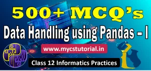 python pandas mcqs