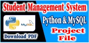 student management system project