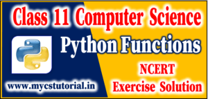 Python Functions