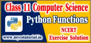 Python Functions