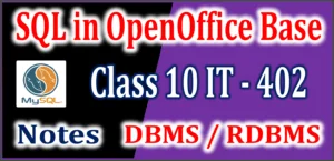 sql in openoffice base