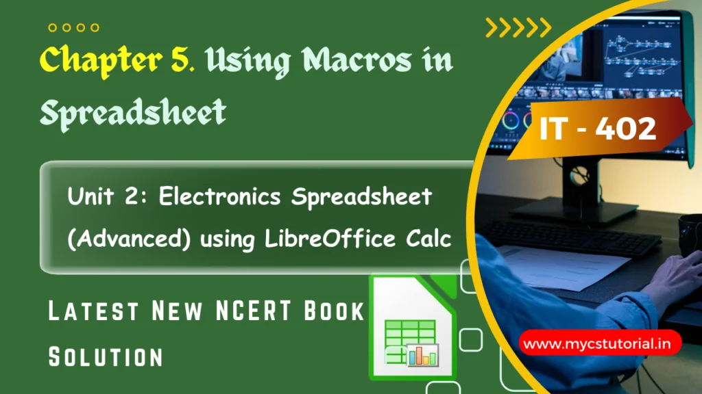 Using Macros in Spreadsheet