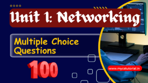 100 MCQs Unit 1 Networking