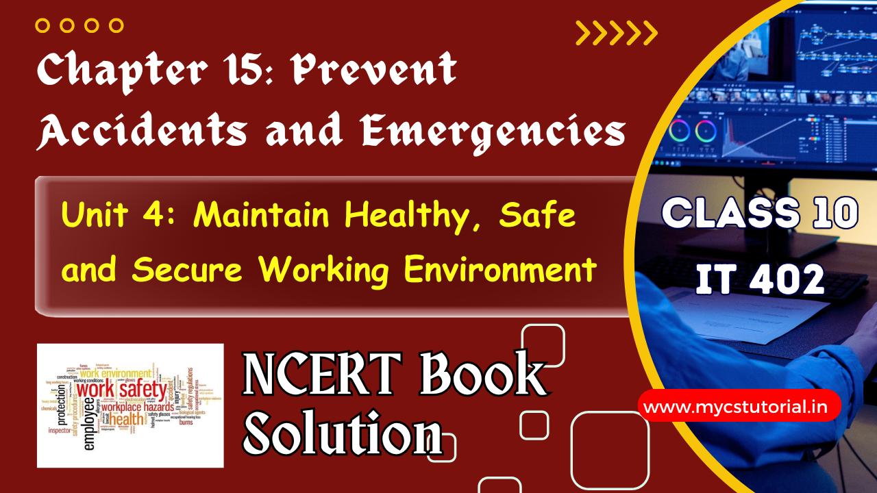 Prevent Accidents and Emergencies