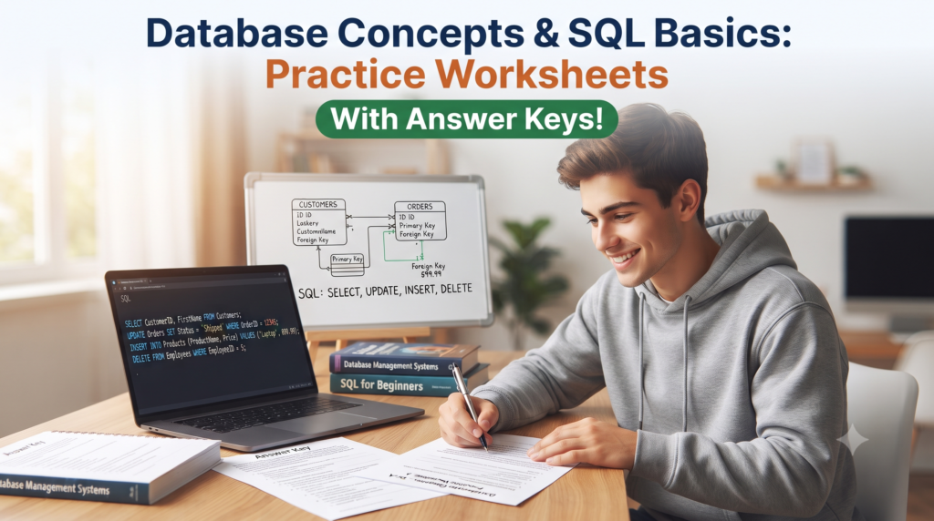 Database Concepts & SQL Basics - Worksheets