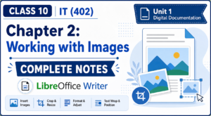 Class 10 IT Code 402 Chapter 2: Working with Images – Complete Notes (LibreOffice Writer)